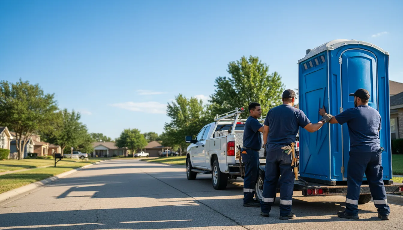 Portable Toilet Rental in Vera, OK near me
